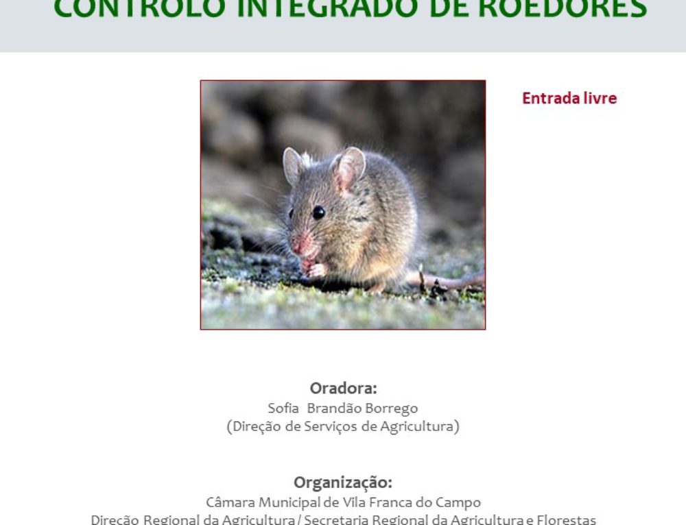 Convite à população – Sessão informativa sobre Controlo Integrado de Roedores
