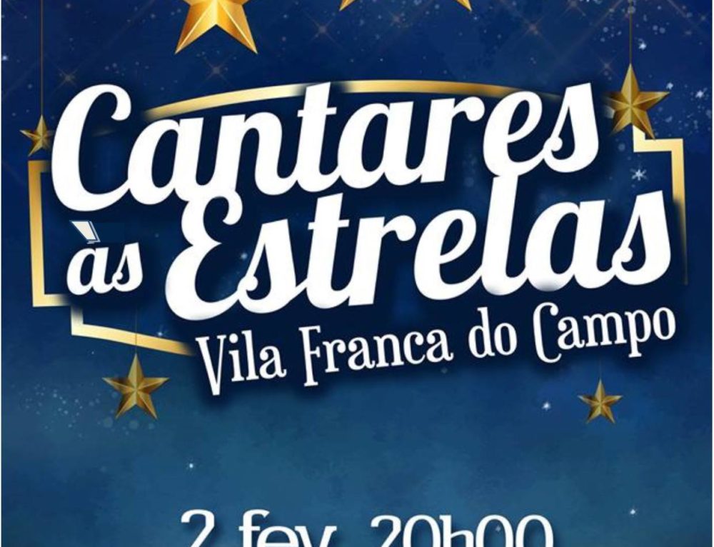 Cantares às Estrelas no dia 2 de fevereiro em Vila Franca do Campo