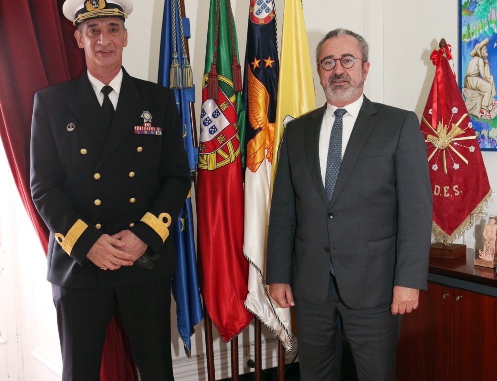 Presidente do Município recebeu o novo Comandante da Zona Marítima dos Açores