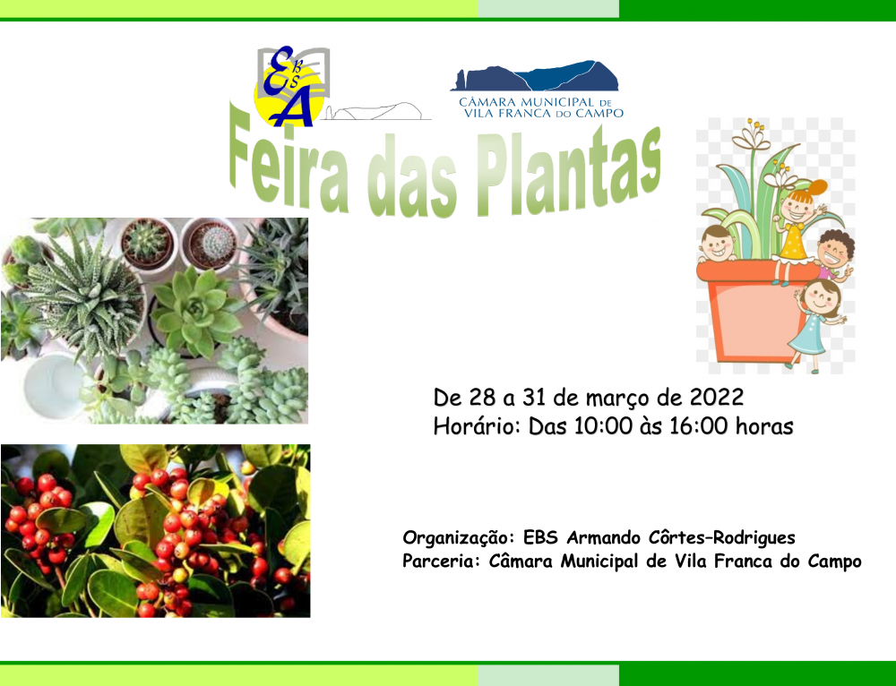 Feira das Plantas da EBS Armando Côrtes-Rodrigues